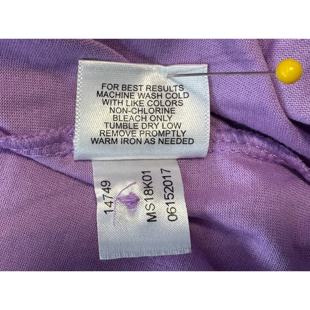 Peter Millar Crown Ease Golf Polo Shirt Mens L EUC Cotton Short Sleeve Purple - Picture 7 of 10